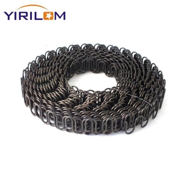 Cheap High Carbon Steel Wire Zigzag Spring with Electroplating for Customized Length Sofa Applications for sale