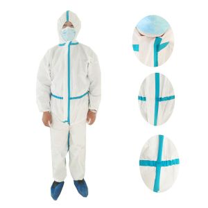 63G GSM Lightweight Full Body Protection Suit S-XXL Size For Safety