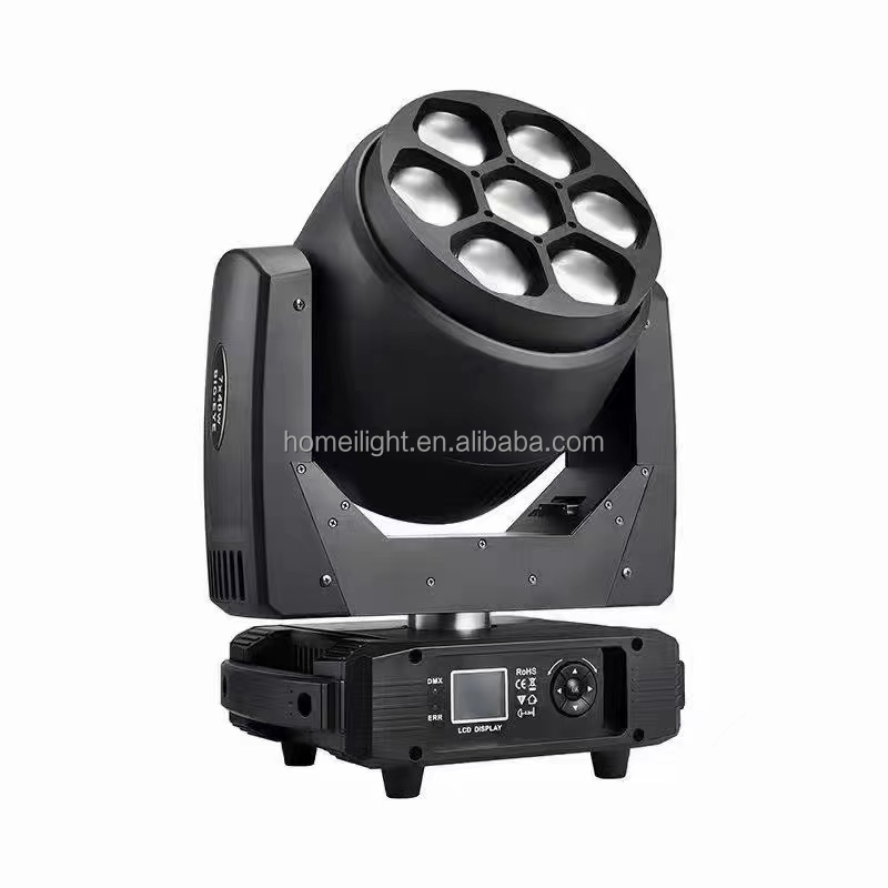7X40W RGBW 4In1 Zoom LED Moving Head