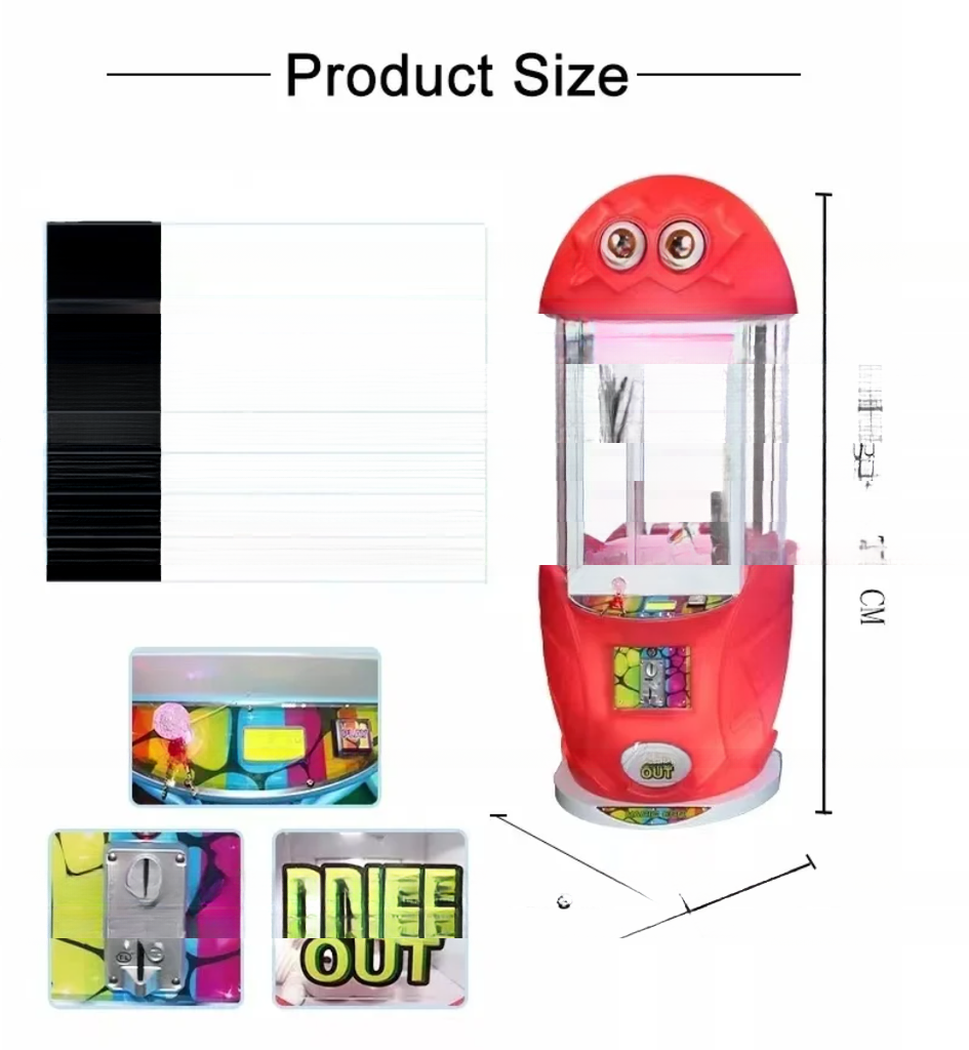 Dreamland New Coin-Operated Plush Toy Doll Grabber Machine Magic Egg Claw Crane Game Machine for Sale