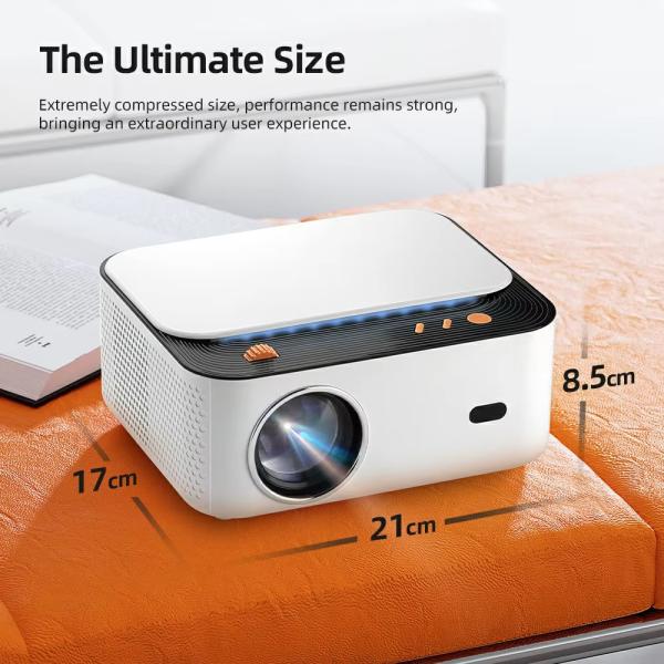 T5 Mini Cost Effective Projectors Full HD Native 1080P Mini Projector Android 11.0