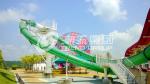 Customized Exciting Aqua Park Fiberglass Water Slides , Platform Height 16m For