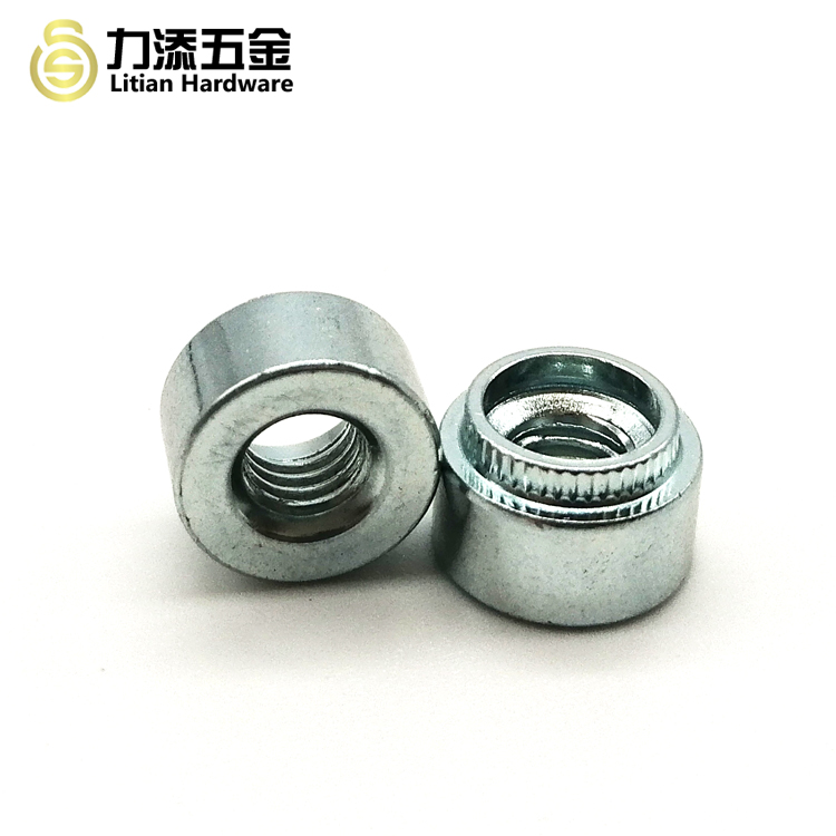 Stainless steel M12 clinch nut 10.9 grade round base wings rounded M4 PEM self-clinching T nuts