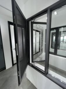 Quality Powder Coated Aluminum Casement Windows Soundproof With EPDM / Silicone Sealant wholesale