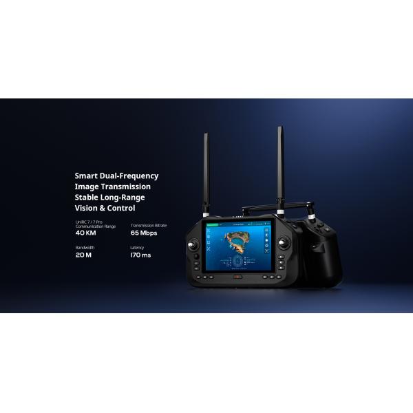 7Inch Large Screen Handheld Ground Control Station UAV For Communication And Broadcasting