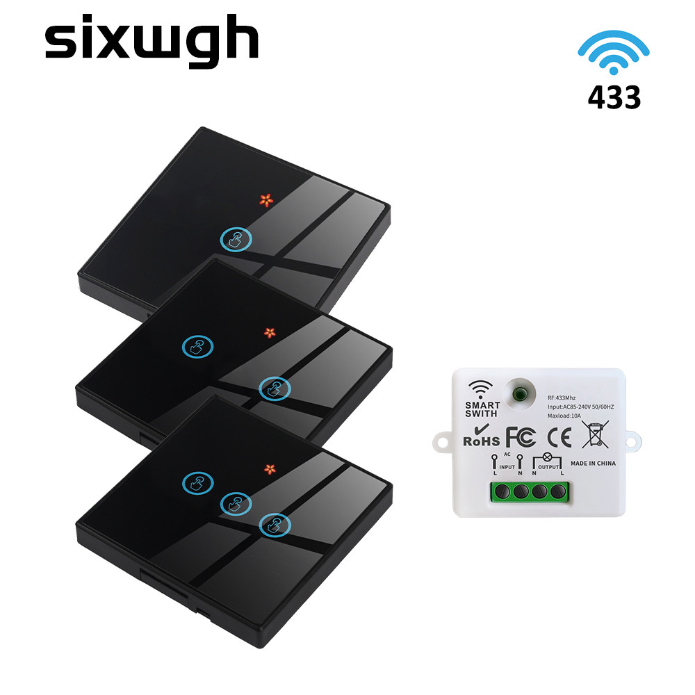 3.0 Wireless 2.4GHz WiFi Zigbee Touch Switch