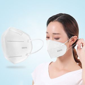 Environmental Friendly KN95 Face Mask For Bacteria / Virus Prevention