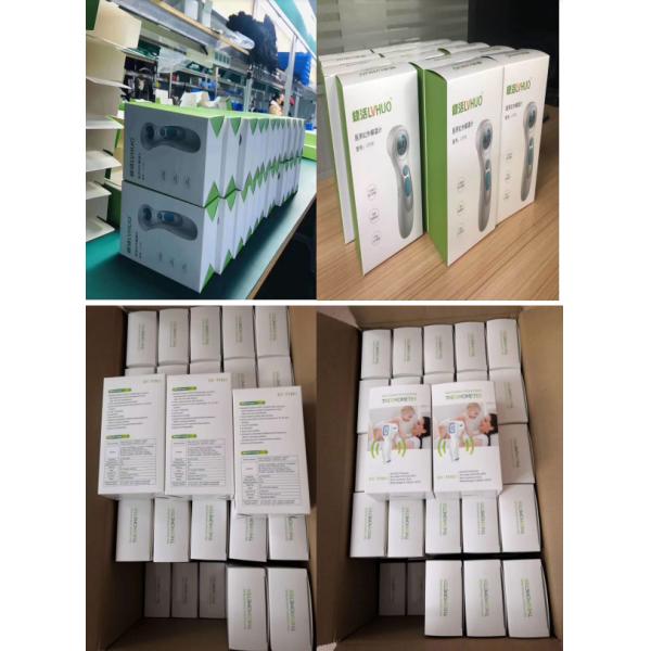 Digital Infrared Forehead Thermometer , Laser IR No Contact Baby Thermometer