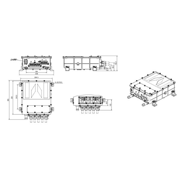 105kWh 150kWh 200kWh Liquid-Cooled Li-ion Battery System with TMS for Electric Agriculture Tractor Marine Outboard Motor Commercial Fleet