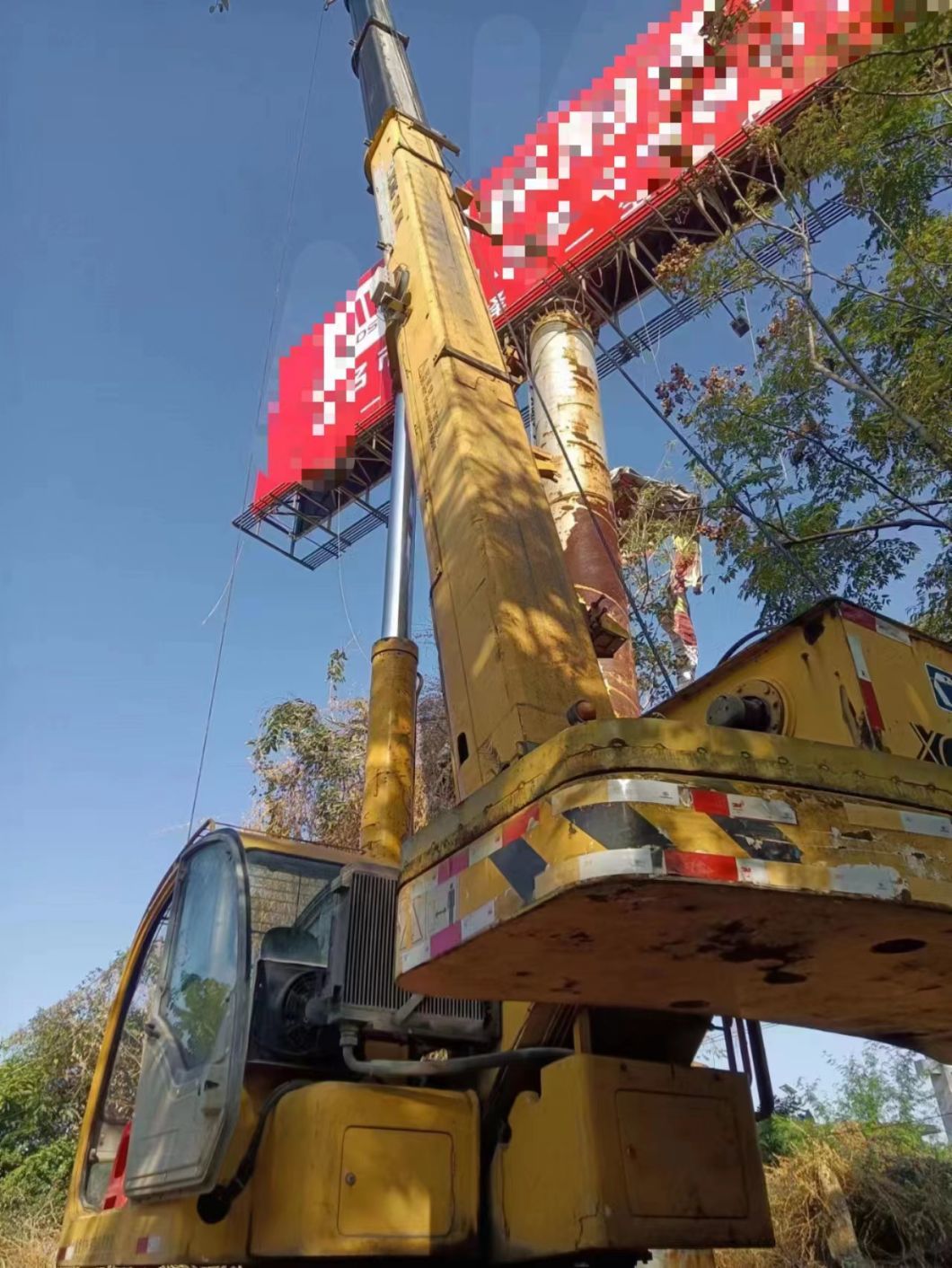 2008 Xc Mg Used 50ton Truck Crane Heavy Equipment Mobile Crane