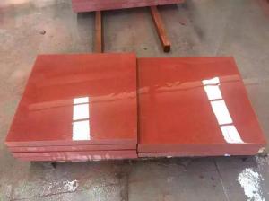 Quality Polished Chinese Red Granite Floor Tiles Anti Slip granite bathroom tiles For Villa wholesale