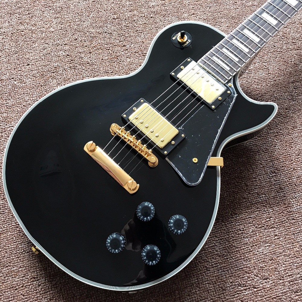 Guitar recording video appreciation custom mahogany black or cream lp custom electric guitar gold hardware