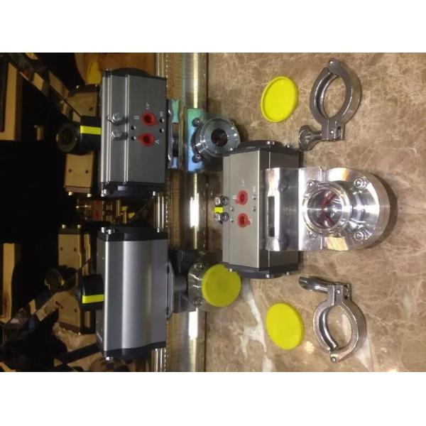 Low Cost Penumatic Ball Valves With Manual Function(Flanged)