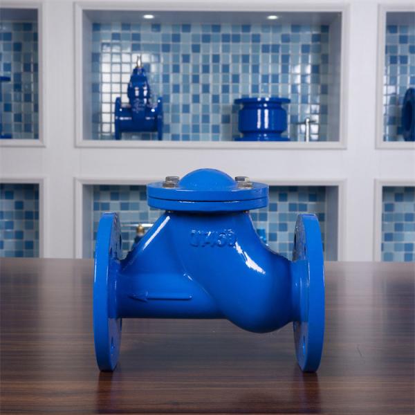 DN800 Swing Check Valve Flanged Ends PN10 Ball Float Ductile Iron