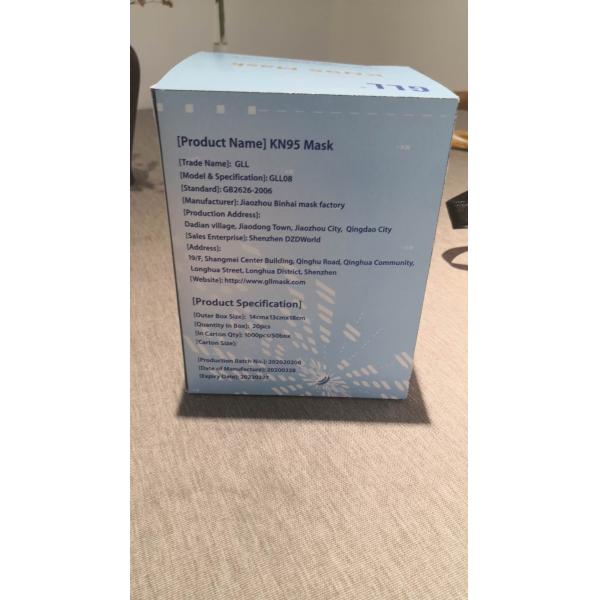 Ear Wearing Type Medical Protective Masks Confirm To FFP2 Standard