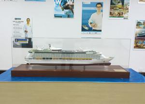 Quality Mariner Of The Seas Royal Caribbean Cruise Ship Models , Handcrafted Model Ships wholesale