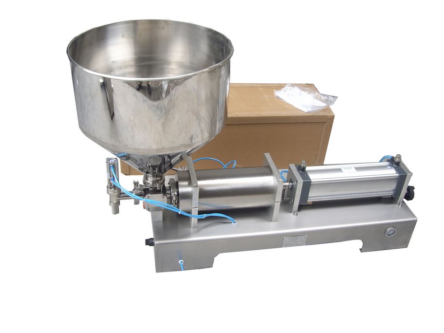 Semi Automatic Piston Sauce Cream Jam Lotion Shampoo Liquid Filling Machine For Gel Bottle Filling