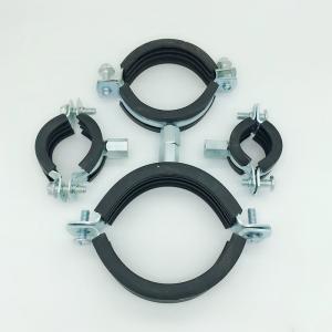 China ODM Pipe Riser Clamp 120*30*50mm Metal Adjustable Swivel Pipe Clamps on sale