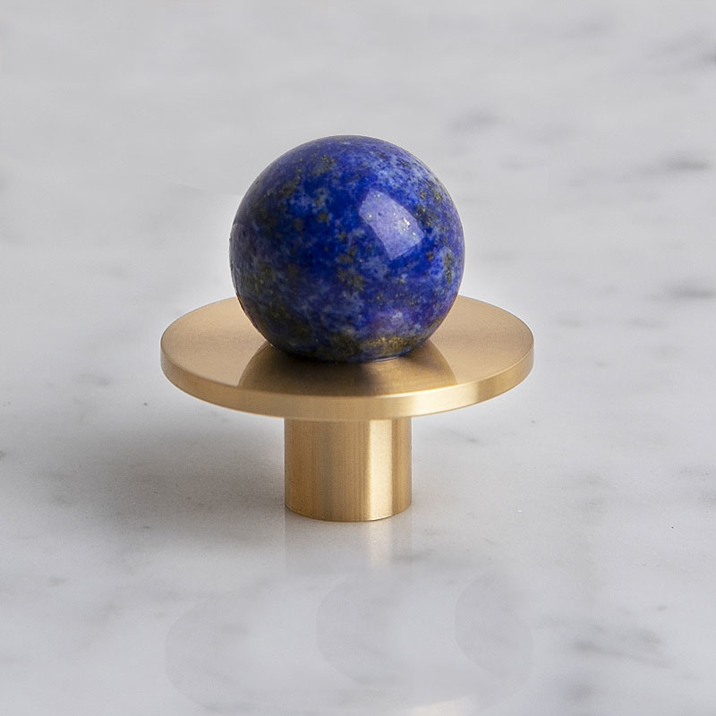 Mid Century Brass Cabinet Pull Handles Furniture Drawer Pull Cupboard Knob