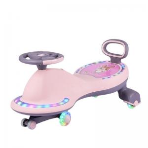 China Children Park Driving Twist Ride On Car Toy Battery Powered Kids Magic Swing Scooter Car on sale
