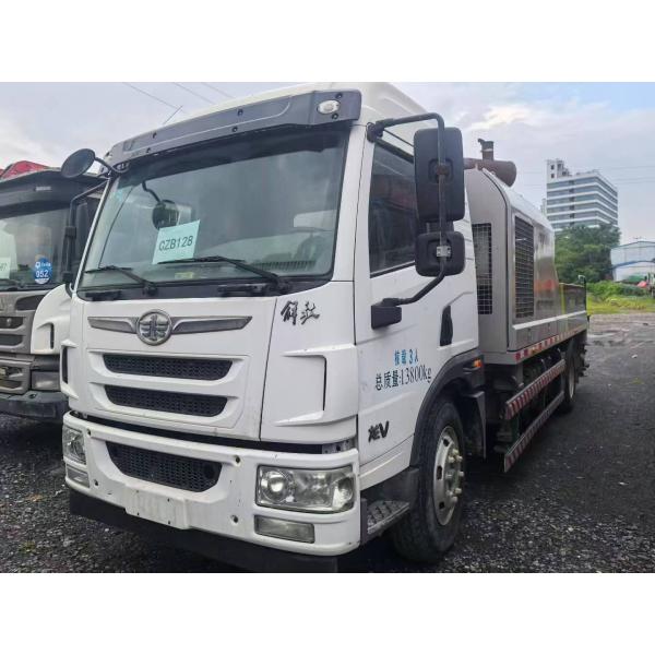 Used Line Pump stationary pump Truck 2019 Zoomlion 10022 Diesel Pumping Concrete Machine