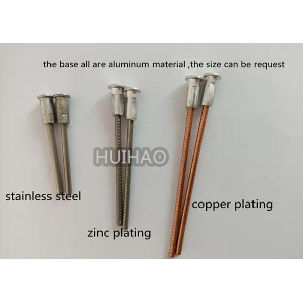 65mm Cd Weld Bimetallic Insulation Pins With Aluminunm Base