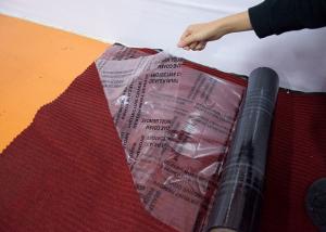 Quality Auto Carpet Adhesive Protective Film , Transparent Carpet Protection Roll wholesale