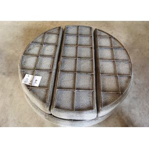 Quality Circle 316L Demister Mesh Pad Scrubber Mist Eliminator ISO9001 wholesale
