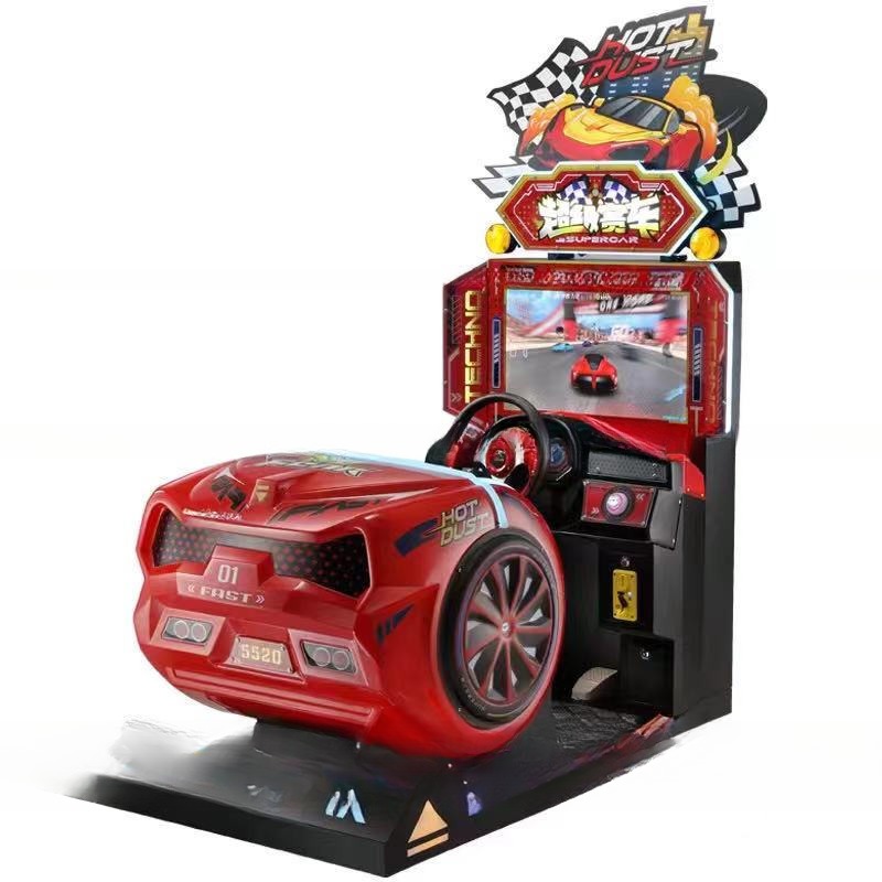 Dreamland 26 INCH LCD Coin Operated Super Crazy Dynamic Children Outrun Car Racing Arcade Machine