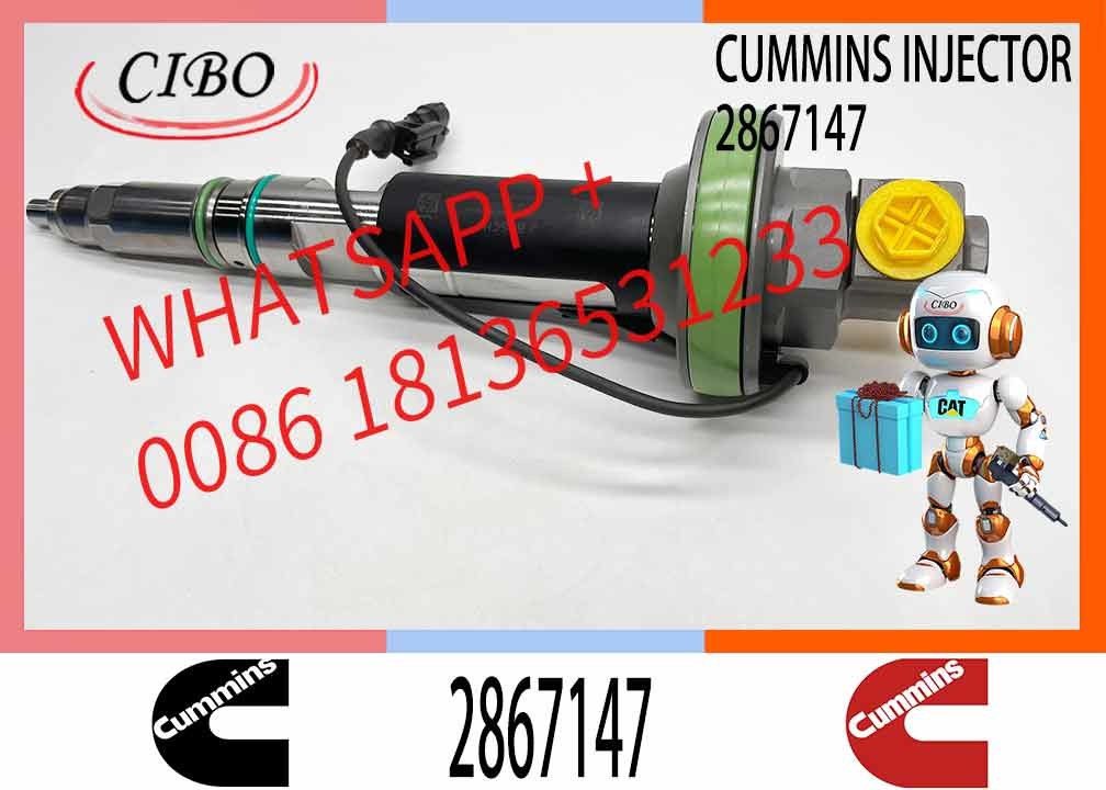 Fuel Injector Assembly Y431K05417 F00L0J019 4964172 2867147 2882077 For Qsk19 Engine
