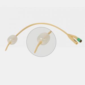 China Smooth Taper Tip 12Fr - 26Fr Natural Latex Female Foley Catheter / Urinary Leg Bags WL2014 on sale