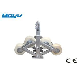 Quality Transmission Line Stringing Tools Aluminum String Cable Pulling Pulley wholesale