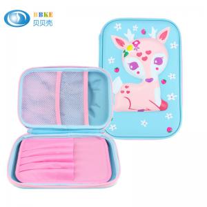 China School Kids Pencil Storage Eva Hard Case For Girls , Colorful Lovely Printed on sale