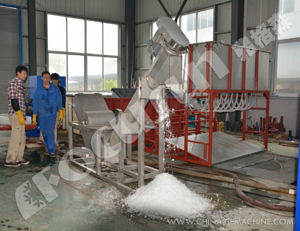 Ice Block Ice Crusher for Video Outgoing-Inspection Provided by Focusun in Condition