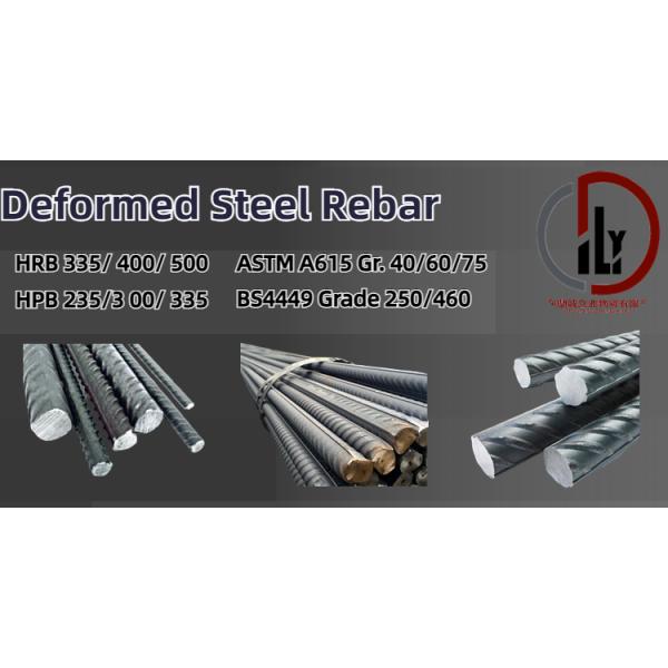 Deformed Steel Rebars/Reinforcing Steel TMT Bars ASTM A615 BS4449 B500b Carbon Steel