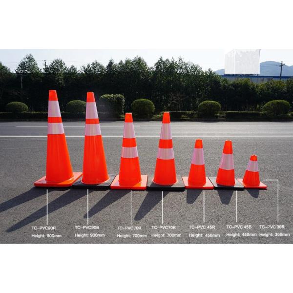 450mm Road Safety Transport Products Pvc Traffic Cone