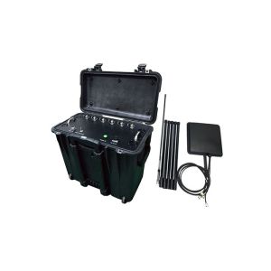 Pelican Case 4 Cooling Fans 200W Drone Signal Jammer 2500MHz
