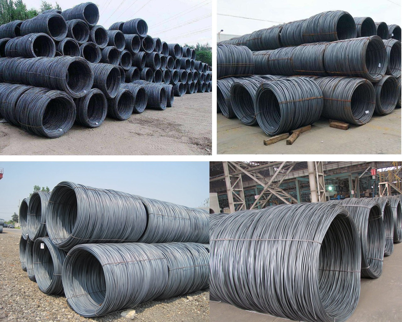 Cold Drawn Steel Wire Rod 0.15 - 16.00mm Diameter GB4357 DIN17223