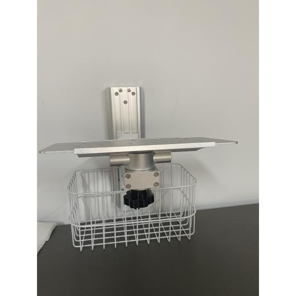 Adjustable Bracket For Patient Monitor With Basket