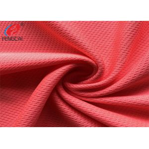 Garment Fabric Tear - Resistant Bird Eye Mesh Weft Knitted Fabric