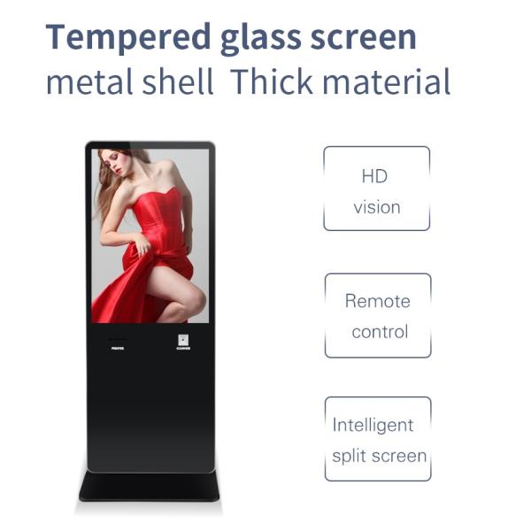 Led Screen All In One Digital Signage , Multifunction Self Service Payment Kiosk