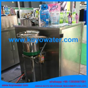 Quality liquid milk juice water stand up retort spout pouch filling machine wholesale