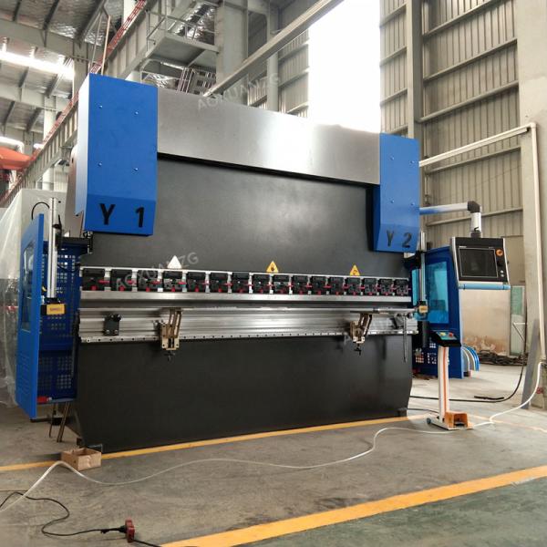 250T CNC Bending Machine 9mm Carbon Steel Press Brake Max Bending Thickness 3200mm Max Bending Length DA66T
