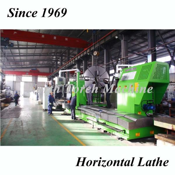 Horizontal Conventional Heavy Duty Lathe Machine Roll Turning Energy Saving