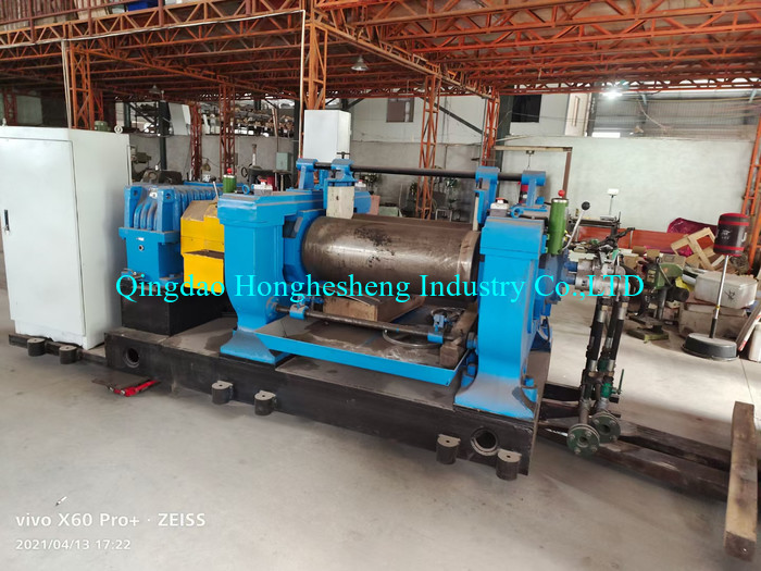 22KW 300x750mm Second Hand Open Mill Rubber Mixing Used Rubber Mixer