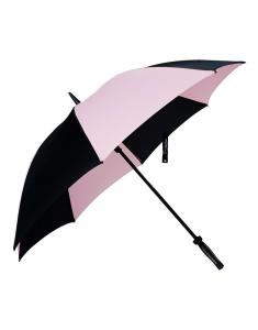 China Manual Open Windproof Pongee Straight Handle Umbrella Women Design on sale
