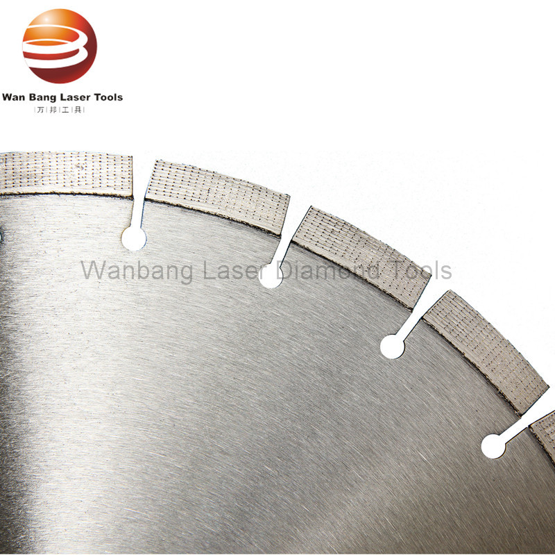 Factory supplied 350mm Even Distributed Diamond Flat Segmented Saw Blade for General