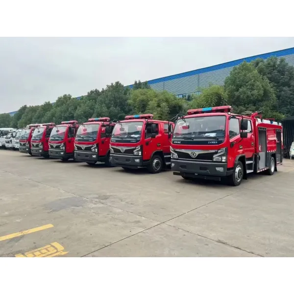 6t Dongfeng 4X2 Water Tank Fire Truck Fire Truck Fire Fighting Truck New and Old Manufacturers Global Sales