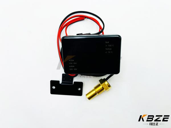 Cheap 14MM DIGITAL WATER TEMP VOLTMETER REPLACEMENT FOR EXCAVATOR for sale