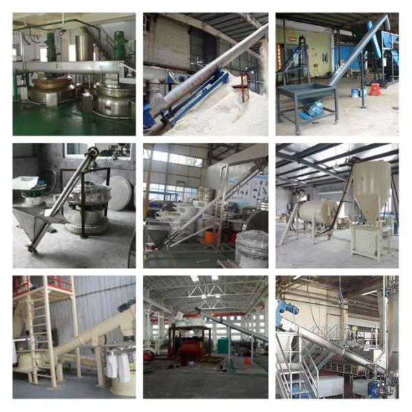 custom Automatic Cement Powder Inclined Auger Screw Conveyor Feeder Cement Screw Portable Conveyor for Truck Unloading